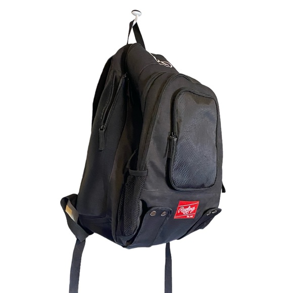 Rawlings Baseball / Softball 2 Bat Backpack - Black - Picture 2 of 12